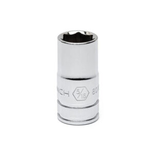 GearWrench 80109 1/4'' Drive 6 Point Standard SAE Socket 5/16''