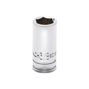 GearWrench 80121S-06 1/4'' Drive 6 Point Mid Length SAE Socket 3/8''