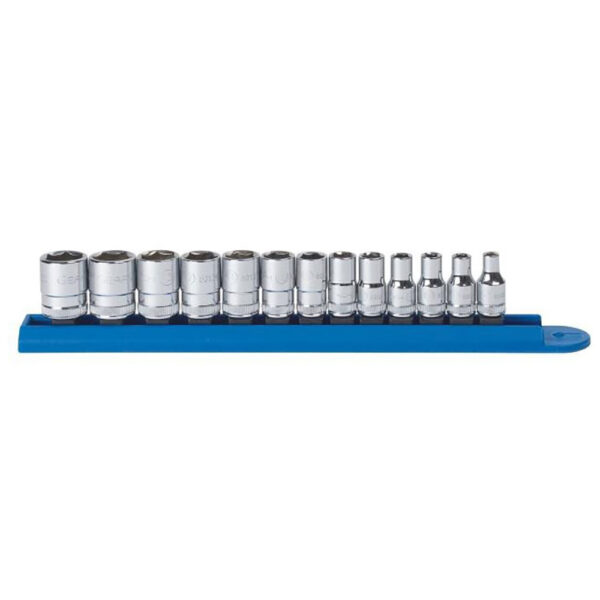 GearWrench 80302D 13pc 1/4'' Drive 6 Point Standard Metric Socket Set