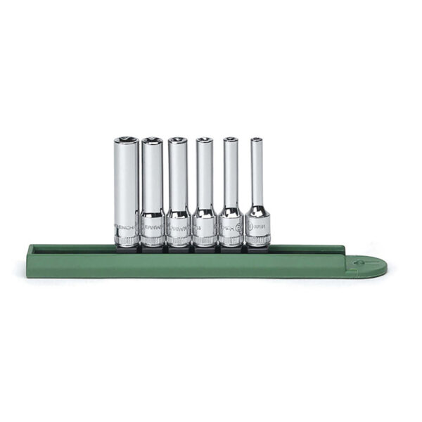 GearWrench 80322 6pc 1/4'' Drive Deep External Torx Socket Set
