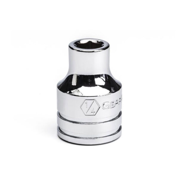 GearWrench 80350 3/8'' Drive 6 Point Standard SAE Socket 1/4''
