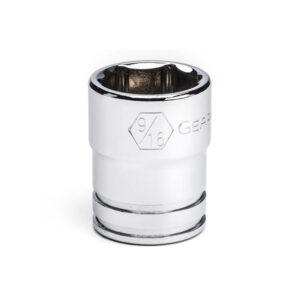 GearWrench 80355 3/8'' Drive 6 Point Standard SAE Socket 9/16''