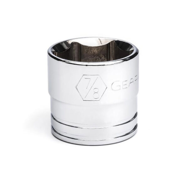 GearWrench 80360 3/8'' Drive 6 Point Standard SAE Socket 7/8''