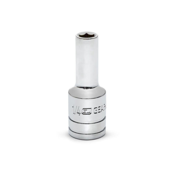 GearWrench 80363S-06 3/8'' Drive 6 Point Mid Length SAE Socket 1/4''