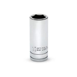 GearWrench 80367S-06 3/8'' Drive 6 Point Mid Length SAE Socket 1/2''