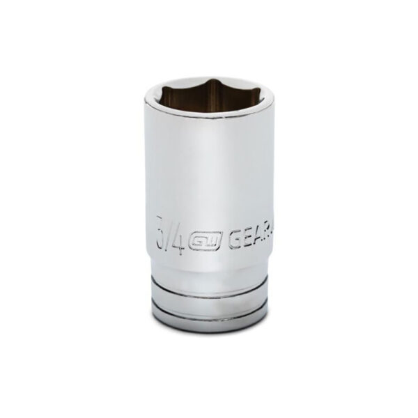 GearWrench 80371S-06 3/8'' Drive 6 Point Mid Length SAE Socket 3/4''