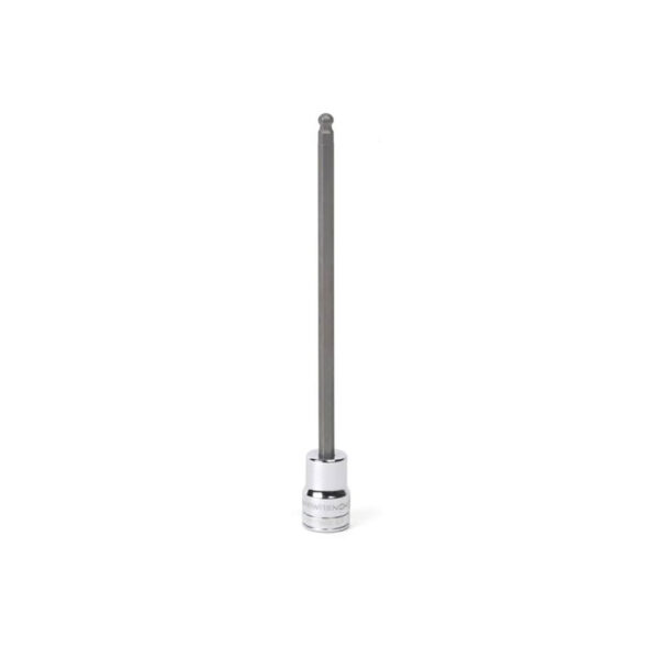 GearWrench 80438 3/8'' Drive Long Ball End Hex Bit SAE Socket 1/4''