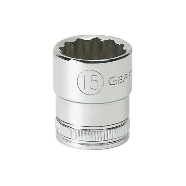 GearWrench 80494 3/8'' Drive 12 Point Standard Metric Socket 18mm