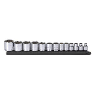 GearWrench 80553 13PC 3/8'' Drive 6 Point Standard SAE Socket Set