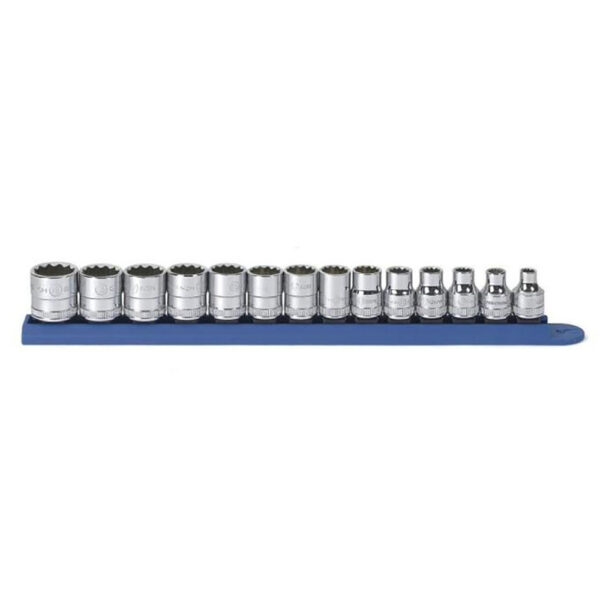 GearWrench 80560 14PC 3/8'' Drive 12 Point Standard Metric Socket Set