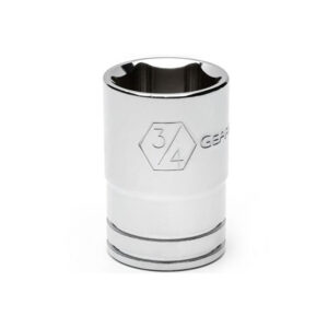 GearWrench 80607D 1/2'' Drive 6 Point Standard SAE Socket 3/4''