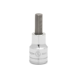 GearWrench 80652 1/2'' Drive Hex Bit SAE Socket 3/8''
