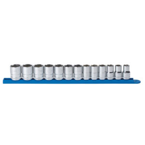 GearWrench 80702 1/2'' Drive 6 Point Standard Metric Socket 13PC Set