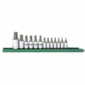 GearWrench 80723 1/4'', 3/8'' & 1/2'' Drive Torx Bit Socket 13PC Set
