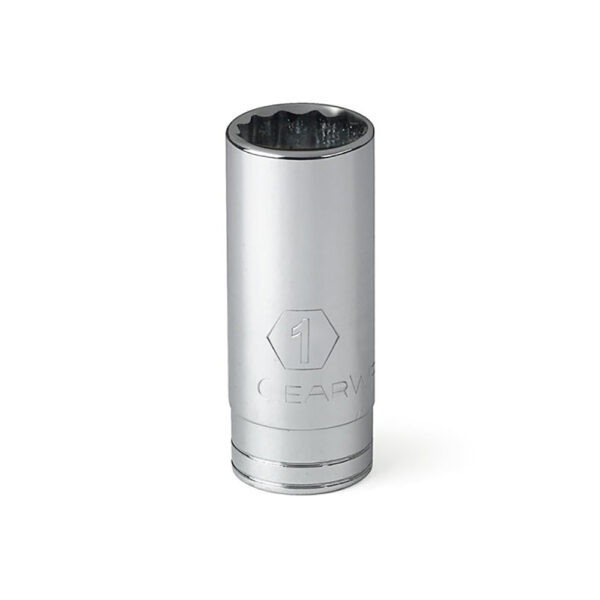 GearWrench 80795 1/2'' Drive 12 Point Deep SAE Socket 1''