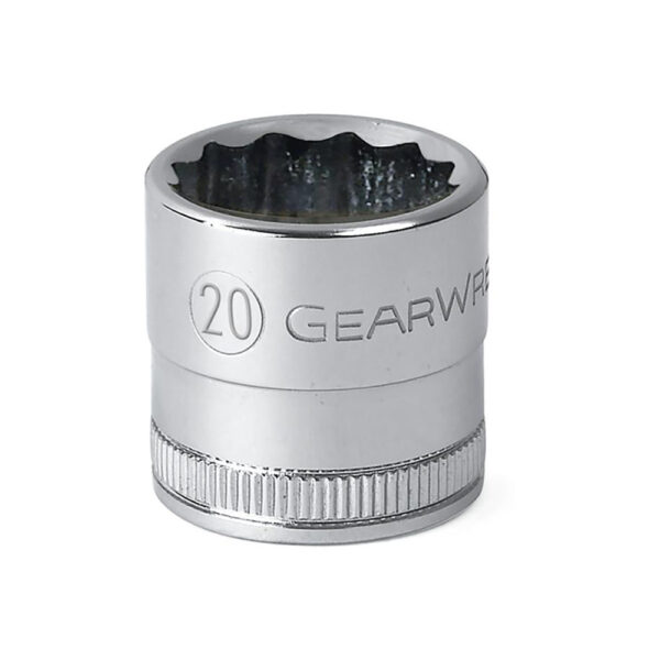 GearWrench 80805 1/2'' Drive 12 Point Standard Metric Socket 8mm