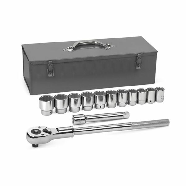 GearWrench 80879 3/4'' Drive 12 Point Standard SAE Mechanics 13PC Tool Set