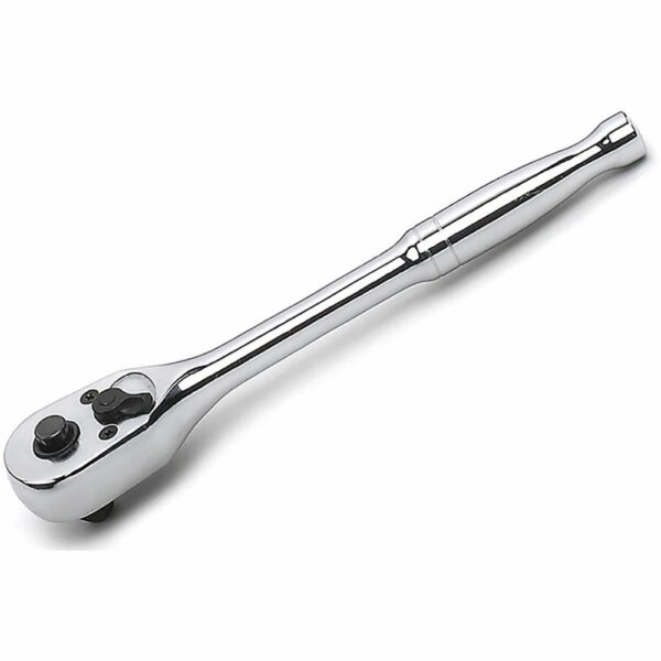 GearWrench 81014 1/4'' Drive 45-Tooth Quick Release Teardrop Ratchet 5-1/2''
