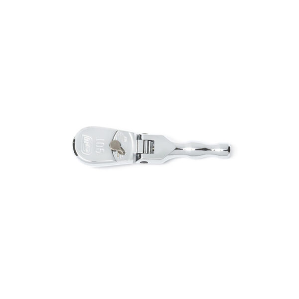 GearWrench 81212T 3/8'' Drive 90-Tooth Stubby Flex Head Teardrop Ratchet 5''
