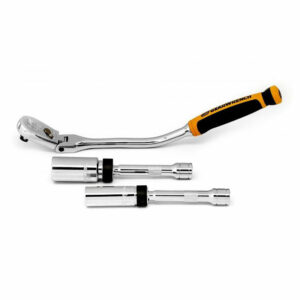 GearWrench 81229T 3 Pc. 3/8'' Drive 90-Tooth Spark Plug Ratchet Set
