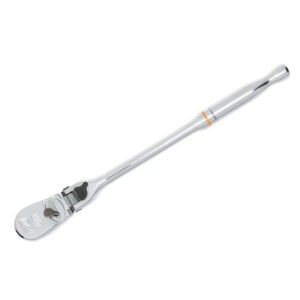 GearWrench 81266T 3/8'' Drive 90-Tooth Locking Flex Head Teardrop Ratchet 11''