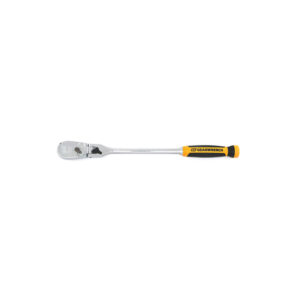 GearWrench 81371T 1/2'' Drive 90-Tooth Dual Material Locking Flex Head Teardrop Ratchet 17''