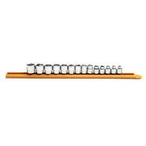 GearWrench 81396 14PC 3/8'' Drive 6 Point Stubby Socket Set Metric