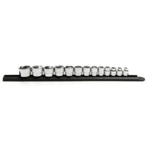GearWrench 81397 13PC 3/8'' Drive 6 Point Stubby Socket Set SAE
