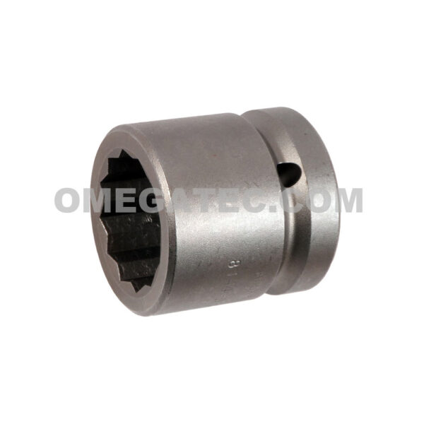 Apex 8144-D 1-3/8'' 12-Point Standard Impact Socket, 1'' Square Drive