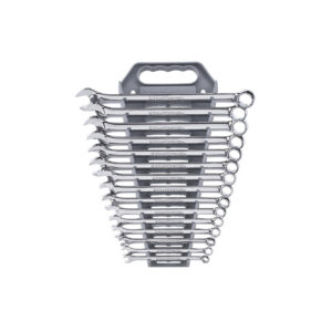 GearWrench 81902 15PC 12 Point Long Pattern Combination Metric Wrench Set