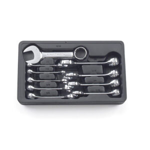 GearWrench 81905 10PC 12 Point Stubby Combination SAE Wrench Set