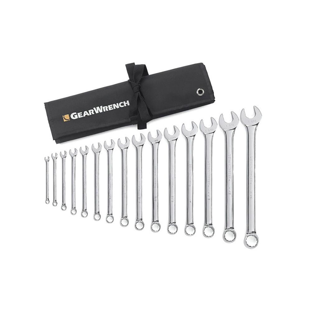 GearWrench 12 Point Long Pattern Combination Wrenches