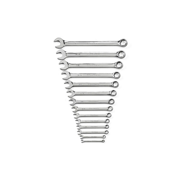 GearWrench 81924 14PC 6 Point Combination SAE Wrench Set