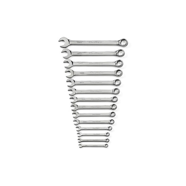 GearWrench 81925 14PC 6 Point Combination Metric Wrench Set