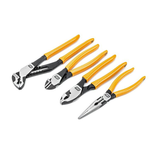 GearWrench 82203-06 4PC PITBULL Mixed Dual Material Plier Set