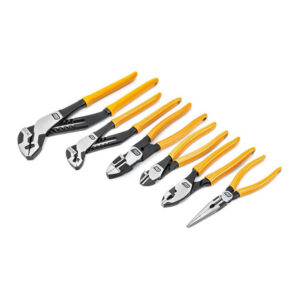 GearWrench 82204-06 6PC PITBULL Dipped Handle Mixed Plier Set