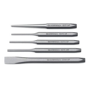GearWrench 82304 Punch and Chisel 5PC Set