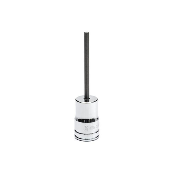 GearWrench 82521 3/8'' Drive Mid Length Hex Bit SAE Socket 1/8''