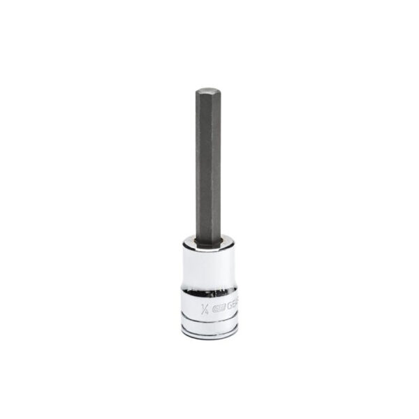 GearWrench 82526 3/8'' Drive Mid Length Hex Bit SAE Socket 1/4''