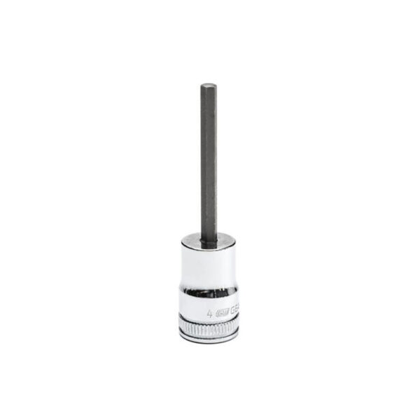 GearWrench 82539 3/8'' Drive Mid Length Hex Bit Metric Socket 4mm