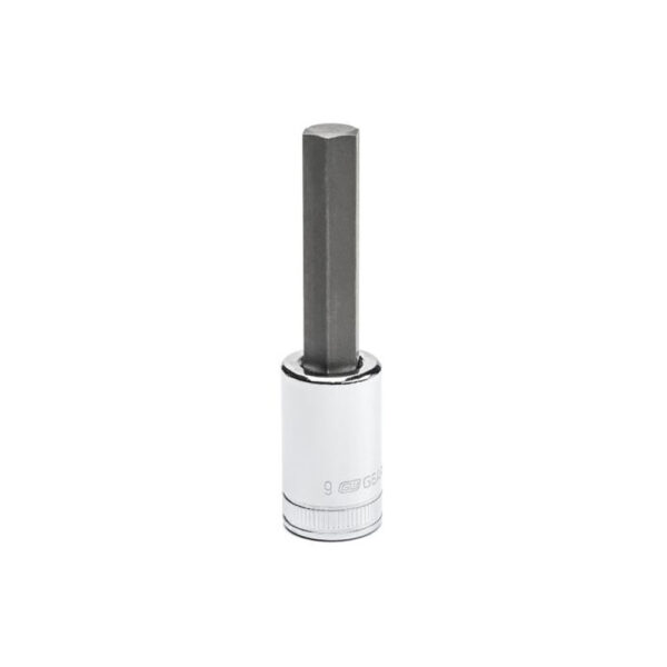 GearWrench 82544 3/8'' Drive Mid Length Hex Bit Metric Socket 9mm
