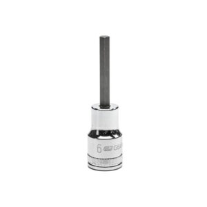 GearWrench 82571 1/2'' Drive Mid Length Hex Bit Metric Socket 6mm