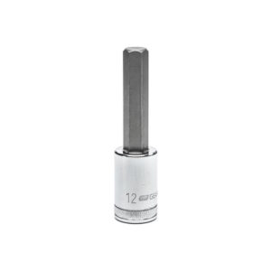 GearWrench 82574 1/2'' Drive Mid Length Hex Bit Metric Socket 12mm