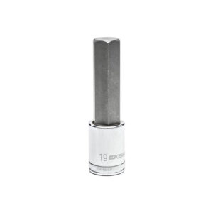 GearWrench 82577 1/2'' Drive Mid Length Hex Bit Metric Socket 19mm