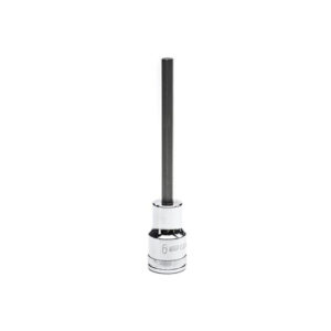 GearWrench 82579 1/2'' Drive Long Length Hex Bit Metric Socket 6mm