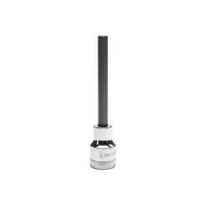 GearWrench 82580 1/2'' Drive Long Length Hex Bit Metric Socket 8mm