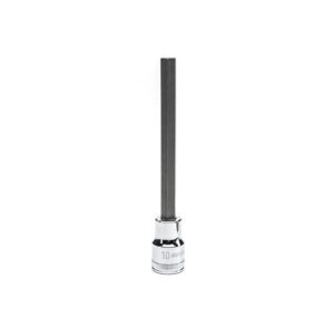 GearWrench 82581 1/2'' Drive Long Length Hex Bit Metric Socket 10mm