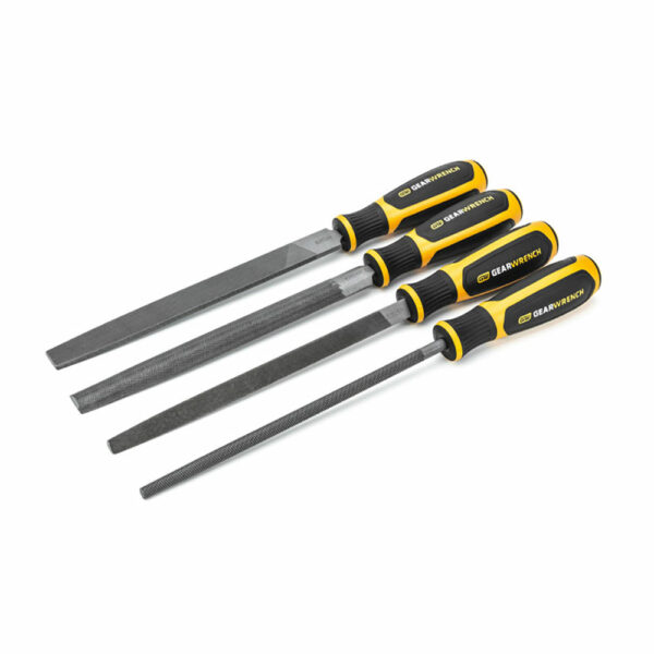 GearWrench 82820H 4 Pc. 8'' Bastard File Set