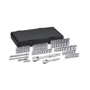 GearWrench 83000 1/4'' & 3/8'' Drive 6 & 12 Point Standard & Deep SAE/Metric Mechanics 68PC Tool Set