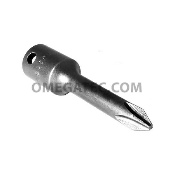 Apex 832 #2 Phillips Female Square Service-Drive Bits, 1/4'' Drive
